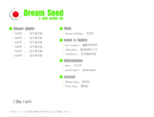 Tablet Screenshot of dream-seed.jp